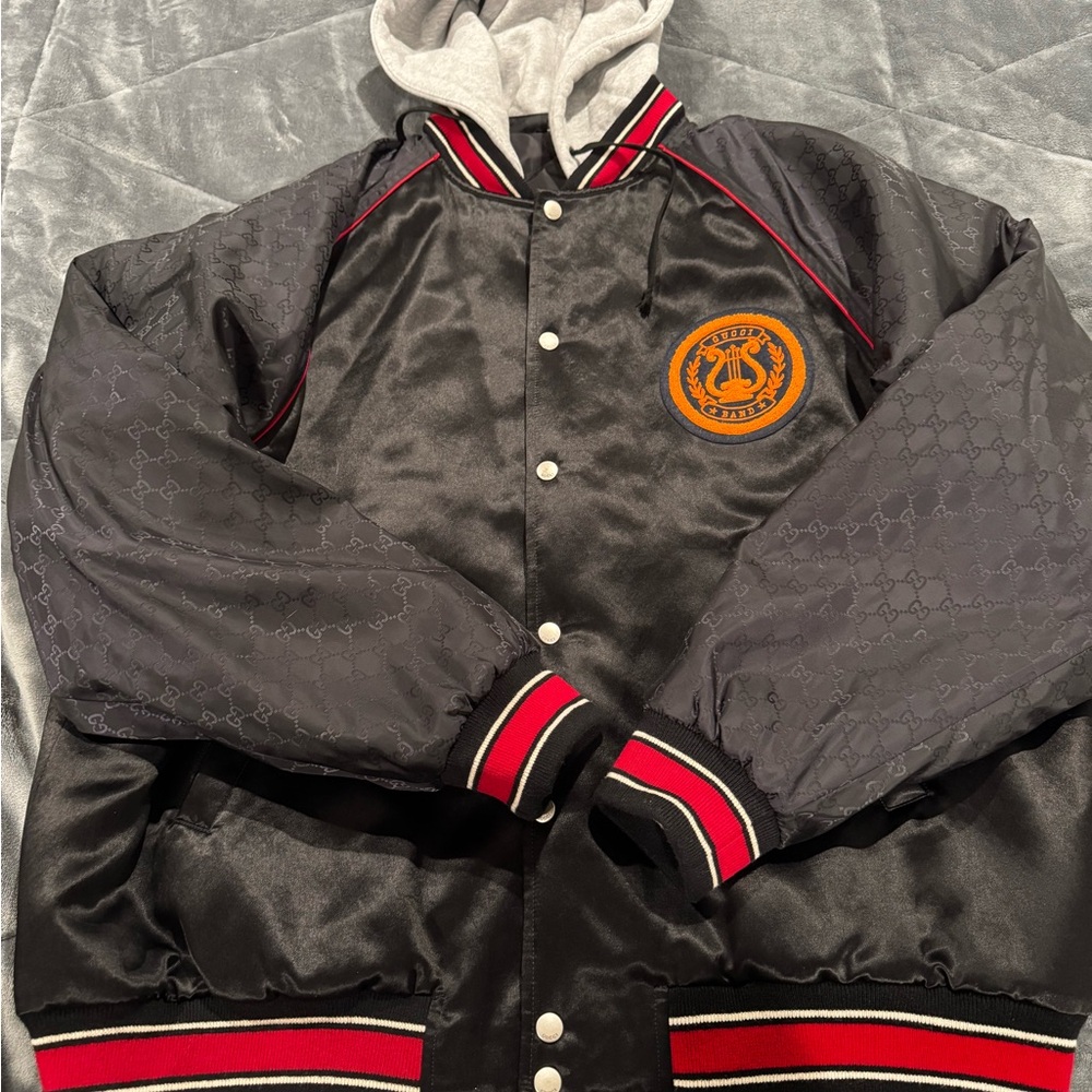 Stylish Black and Gray Men's Jacket